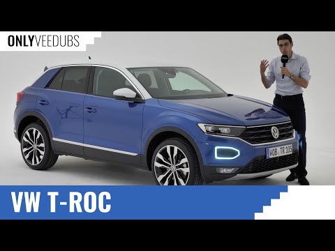 VW T-Roc Exterior Interior REVIEW - OnlyVeeDubs VW reviews