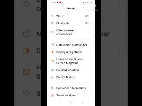 How to Font size Small Realme Phone !!