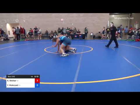 76 Kg Rr Rnd 1 - Kylie Welker, Wi Vs Yelena Makoyed, Ca