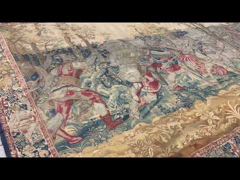 Mid 17th Century Flemish Tapestry #40-5288 -*