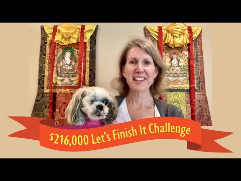 $216,000 Finish the Buddha Hall Challenge!