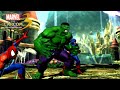Marvel Vs Capcom 3: Fate Of Two Worlds Hulk Spiderman C