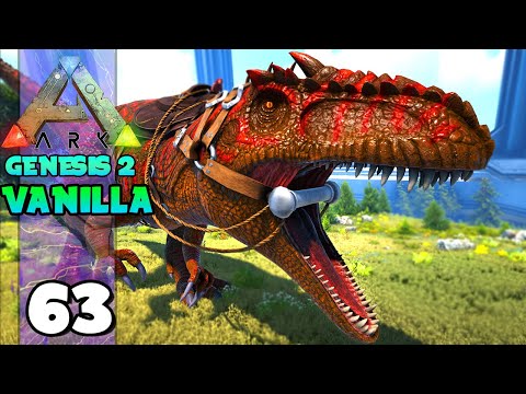 DOMANDO O PRIMEIRO GIGA-R!!! ARK: Survival Evolved GENESIS 2 (VANILLA) 63