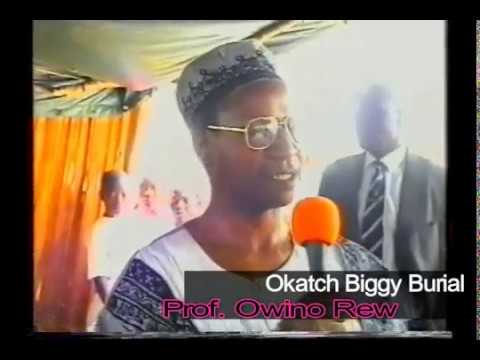 Prof Owino Rew eulogizing The Late Okatch Biggy