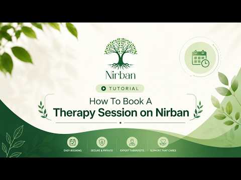 How To Book a Therapy Session on Nirban | Step-by-Step Tutorial