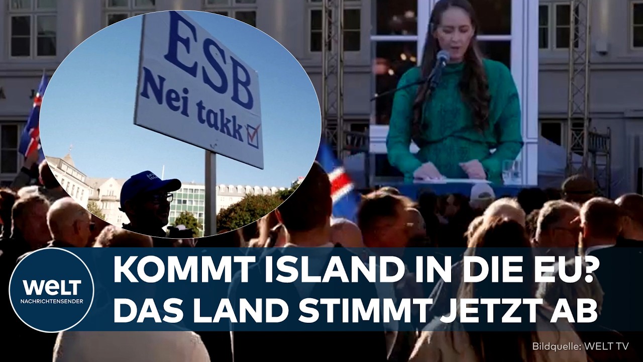 ISLAND-REFERENDUM: EU-Beitrittsverhandlungen vor Comeback? So knapp ist das Rennen