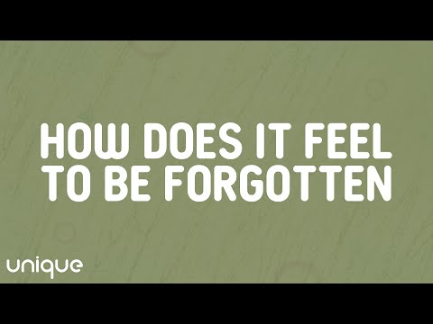 Selena Gomez, benny blanco - How Does It Feel To Be Forgotten (Lyrics)