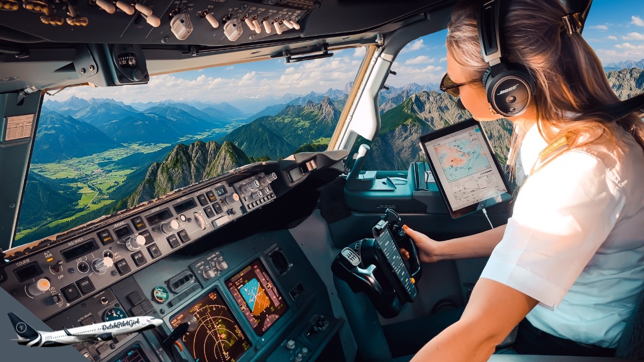 MY LAST FLIGHT IN THE BOEING 737… INSANE LANDING SALZBURG Runway 33 | Cockpit Views | Airline Pilot