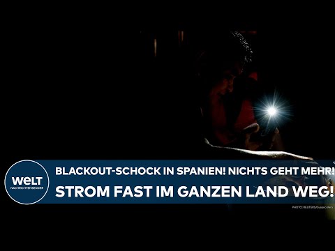 SPANIEN: Blackout-Schock! Nichts geht mehr! Strom fast im ganzen Land weg! Auch Frankreich betroffen