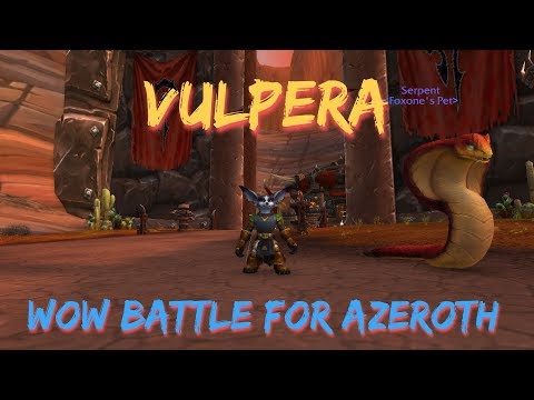 WoW Battle for Azeroth/ Vulpera first look PTR