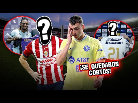 Los 9 FICHAJAZOS que PINTABAN PARA CRACKS y DECEPCIONARON a todos ¡América ESTÁ DESESPERADO!