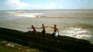 preview picture of video 'dança do siri na beira mar em salinopolis'