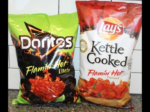 Doritos Flamin' Hot Limon Tortilla Chips & Lay's...