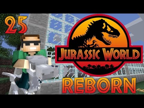 "Brachiosaurus and DinoVillage! - Ep. 25 - Minecraft: Jurassic World Reborn