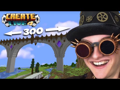 XXL RIESEN ZUG BRÜCKE! - CREATE LIVE 4 - #30