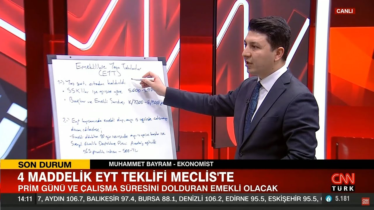 4 Maddelik EYT Teklifi Meclis'te...