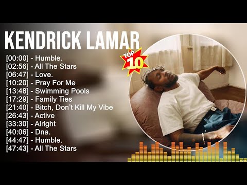Kendrick Lamar Greatest Hits ~ Top 100 Artists To Listen in 2022 & 2023