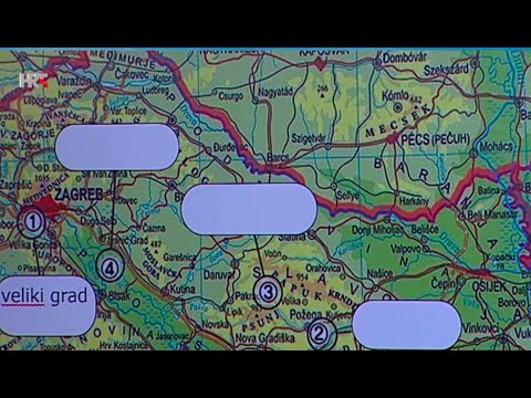 3. razred - Kviz: Zemljovid