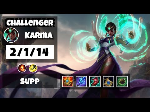 Karma 11.18 Gameplay Challenger Replay S11 Support (2/1/14) - BR