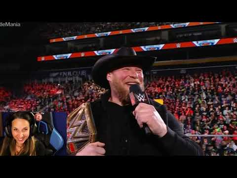 Brock Lesnar introduces Monday Night Raw then says 'It Felt like it SUCKED' 3/28/22