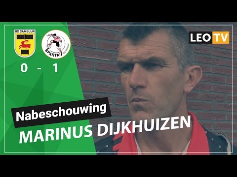 Nabeschouwing Cambuur - Sparta Marinus Dijkhuizen