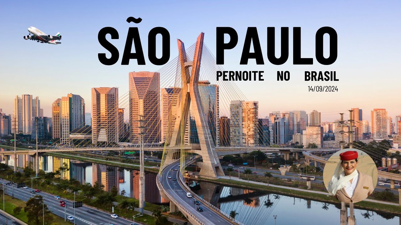 COMISSÁRIA DA EMIRATES - PERNOITE EM SÃO PAULO - 14/09/2024