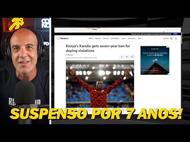 Ex-campeão da SÃO SILVESTRE suspenso por SETE ANOS