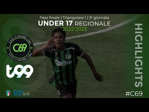 Under 17 Regionale – Fase Finale, 3ª giornata Triangolare A: Camaro- Teamsport Millennium 1-1