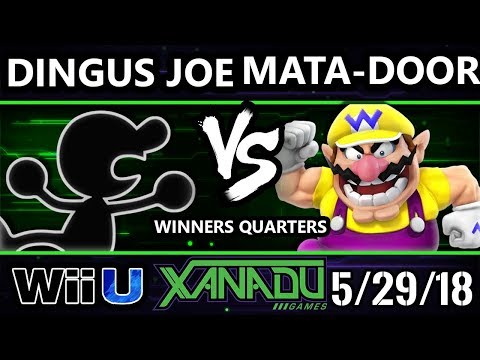S@X 252 Smash 4 - Dingus Joe (Game and Watch) Vs. Mata-Door (Wario) - Wii U Winners Quarters