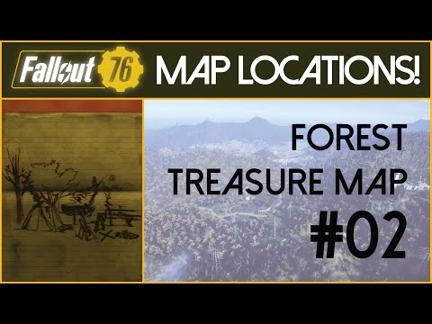 🌳Fallout 76 || The Forest 2 (Treasure Map Location)🌳