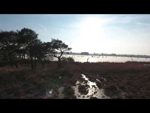 Schaatsen op natuurijs in Lierop