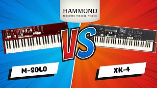 Video thumbnail for HAMMOND M solo VS HAMMOND XK 4 by muzykujkropkacom