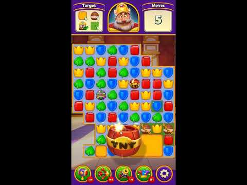 Royal Match Level 3659 - NO BOOSTERS GAMEPLAY 👑 | SKILLGAMING ✔️