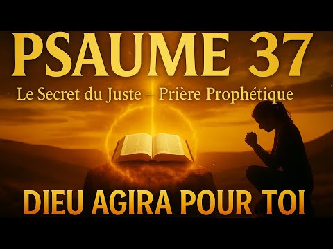 🔥 PSAUME 37 — Le Secret du Juste : Dieu Agira Pour Toi ! | Prière Prophétique de Justice et de Paix