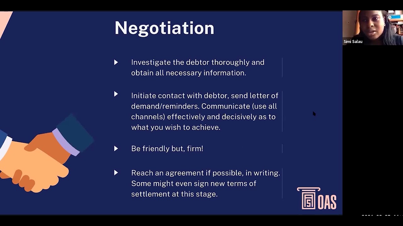 Debt Recovery Technique In Bank Industry 2022