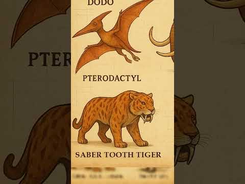 Extinct Animals In Real Life