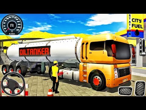 Oil Tanker Truck Pro Driver - Offroad Transport Fuel Driving - Android GamePlay