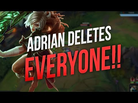 Can you one shot someone harder? Adrian Riven Unranked to Challenger highlights #1