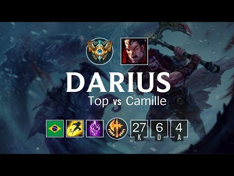 Darius Top vs Camille - BR Challenger Patch 8.12