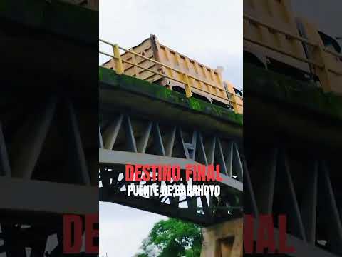 Los Rios Babahoyo un puente agrietado pone en riesgo a los ciudadanos