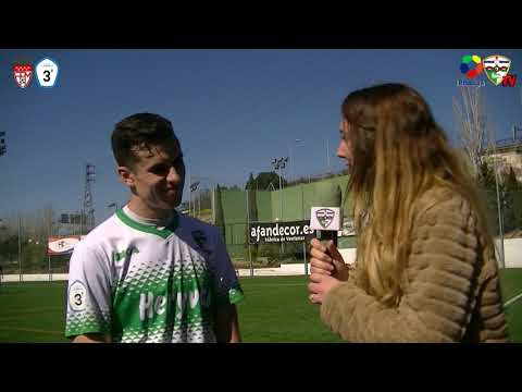 POST-PARTIDO,  CF TRIVALVALDERAS – CD MOSTOLES URJC,  DIEGO