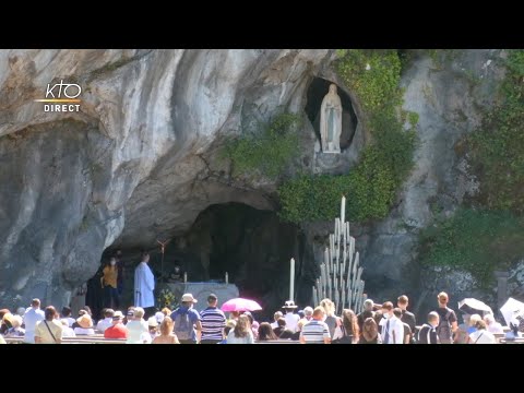 Chapelet du 19 août 2020 à Lourdes