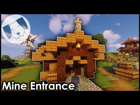 Minecraft: Mine Entrance/Hut Tutorial!