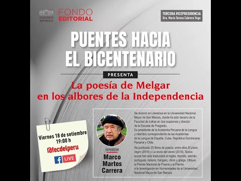 La poesía de Melgar en los albores de la Independencia