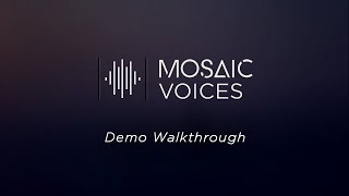 Video thumbnail for Mosaic Voices - Demo Walkthrough | Heavyocity by Heavyocity Media