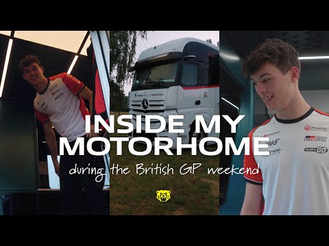 MOTORHOME TOUR WITH OLLIE BEARMAN / During the British Grand Prix
