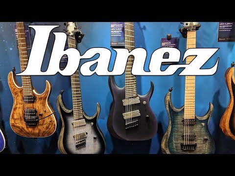 NAMM 2019 - Ibanez Guitars Booth Walk Through