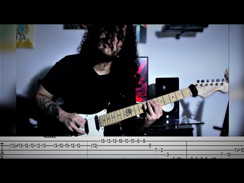 Marty Friedman - Sad solo impro/Melodic Control (with TABS)