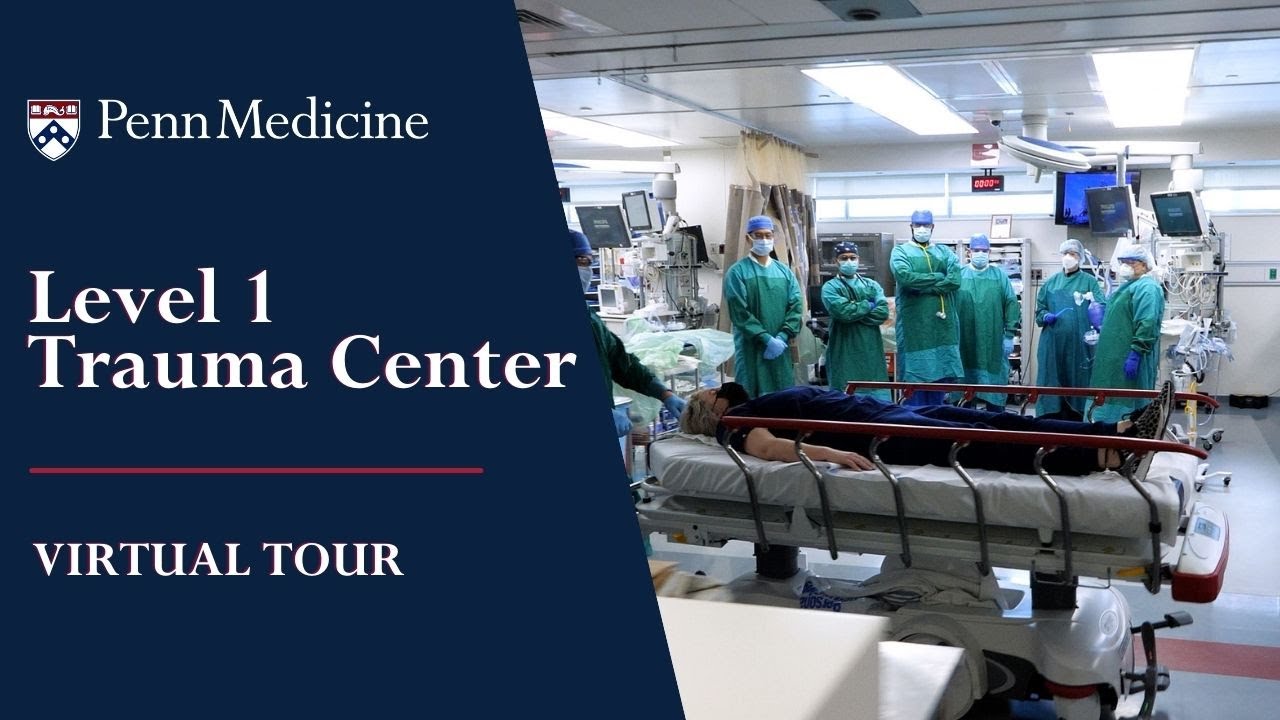 Watch video titled Penn's Level 1 Trauma Center - Virtual Tour on YouTube