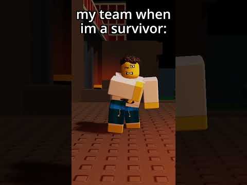 Killer vs survivor experience in forsaken #roblox #forsaken #game #robloxanimation